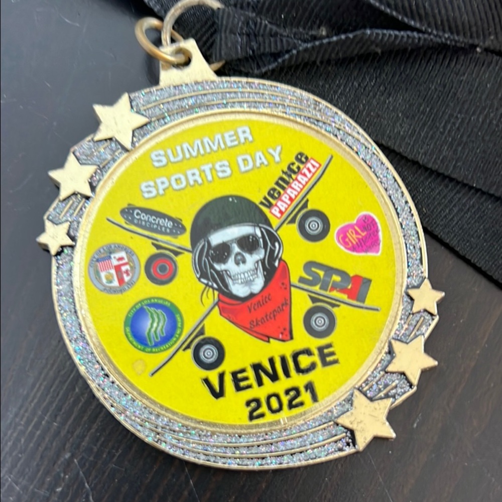Venice 2021 Gold Medal with Black Ribbon